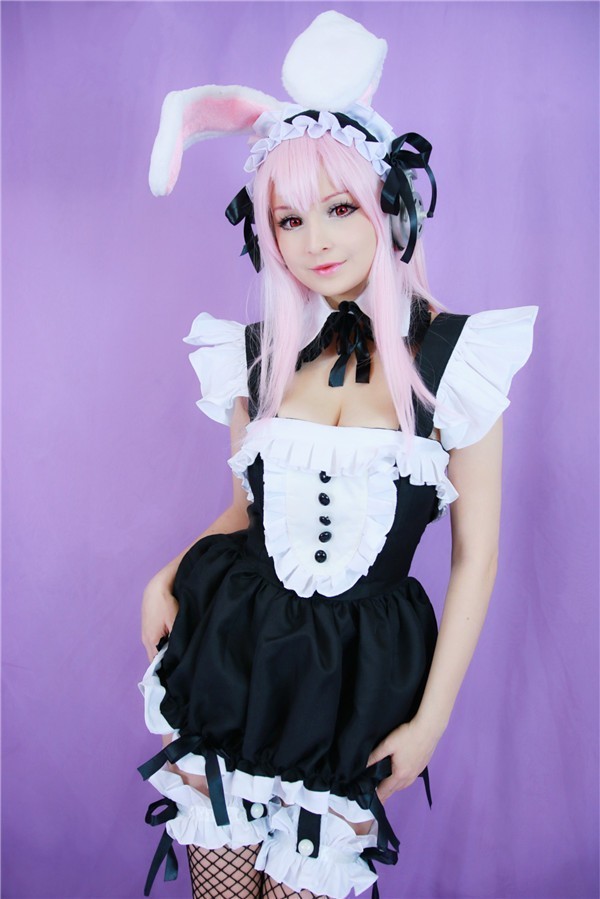 [会员][视图][Cosplay]Hidori Rose-Sonico Bunny Maid（Super Sonico）（56P/2V/184MB）插图